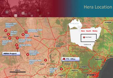 Hera Project Location