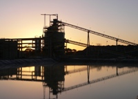 Sunrise at Higginsville Treatment Plant