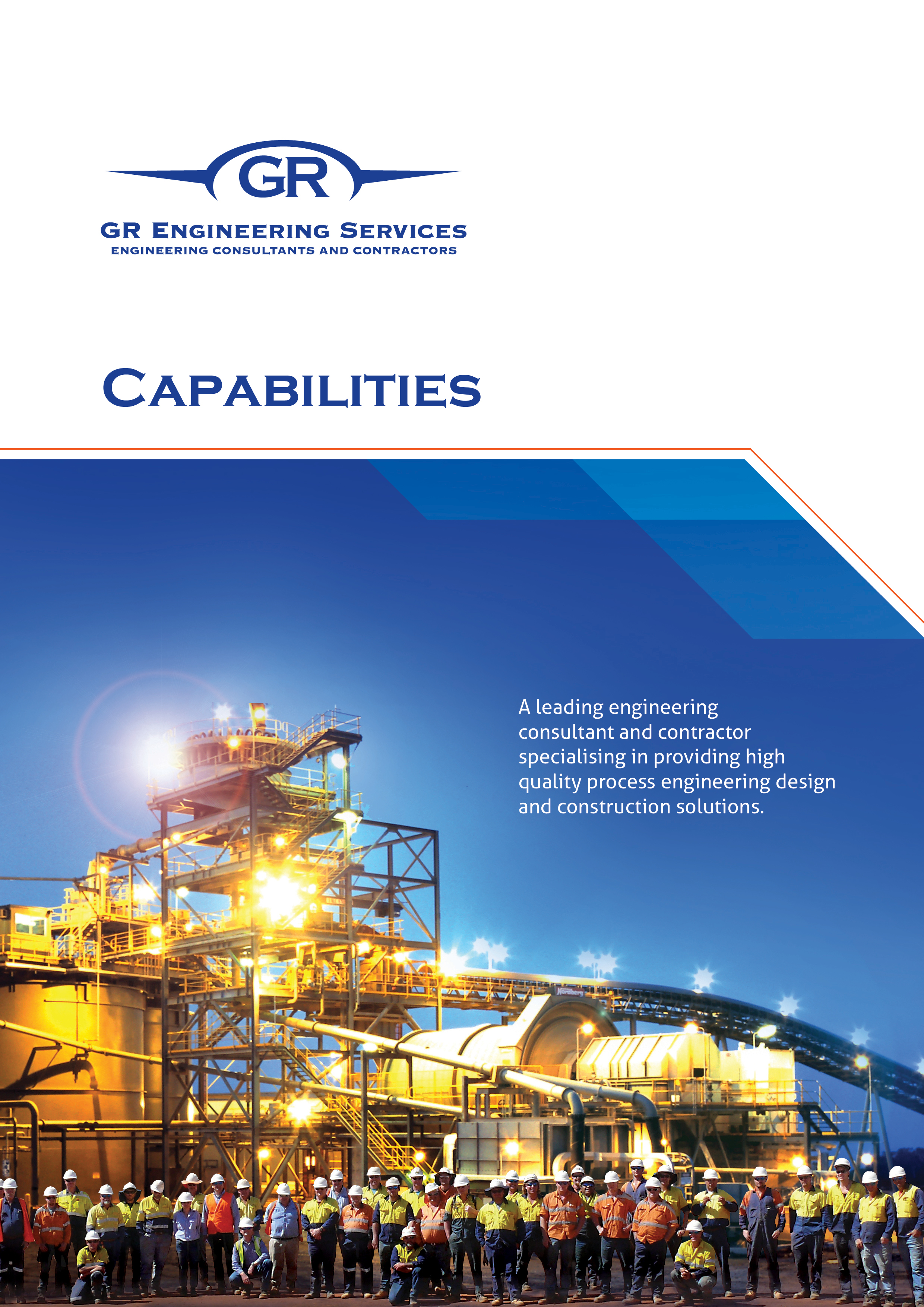 Capability Statement Cover Page 2021