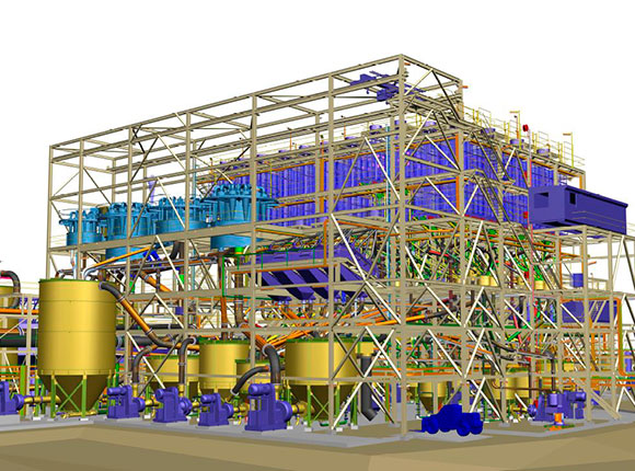 Thunderbird Mineral Sands Project 3D Drawing